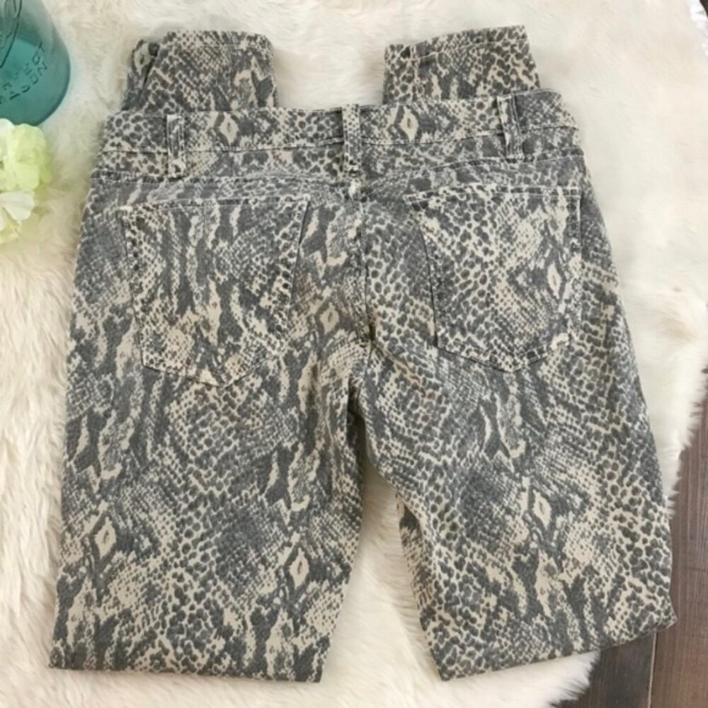 New Current Elliott Snakeskin Python Printed Ankl… - image 8